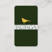 TAGTAGA Business Card Visitenkarte (Vorderseite)