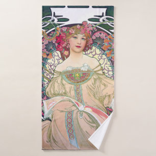 Tagtraum (Frühling), Mucha Badehandtuch