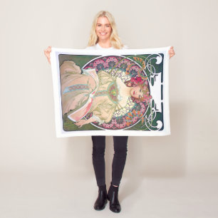 Tagtraum (Frühling), Mucha Fleecedecke