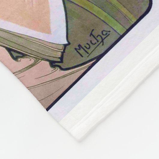 Tagtraum (Frühling), Mucha Fleecedecke (Ecke)