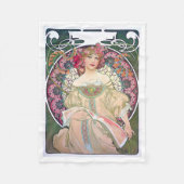 Tagtraum (Frühling), Mucha Fleecedecke (Vorderseite)