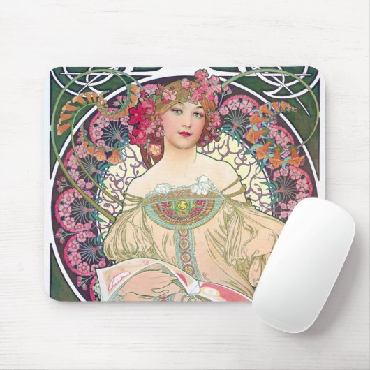 Tagtraum (Frühling), Mucha Mousepad (Mit Mouse)