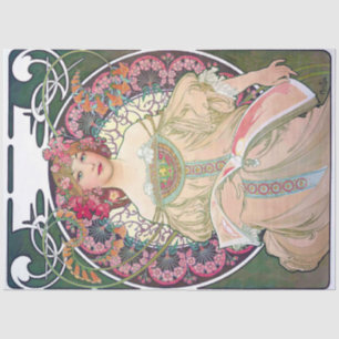 Tagtraum (Frühling), Mucha Seidenpapier