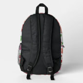 Tagtraum Rosen Bedruckter Rucksack (Rückseite)