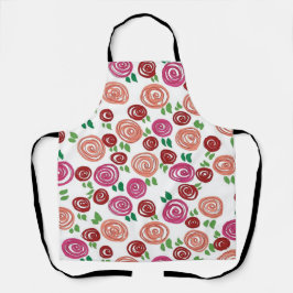 Tagtraum Rosen Schürze