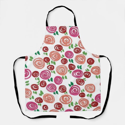 Tagtraum Rosen Schürze (Vorderseite)