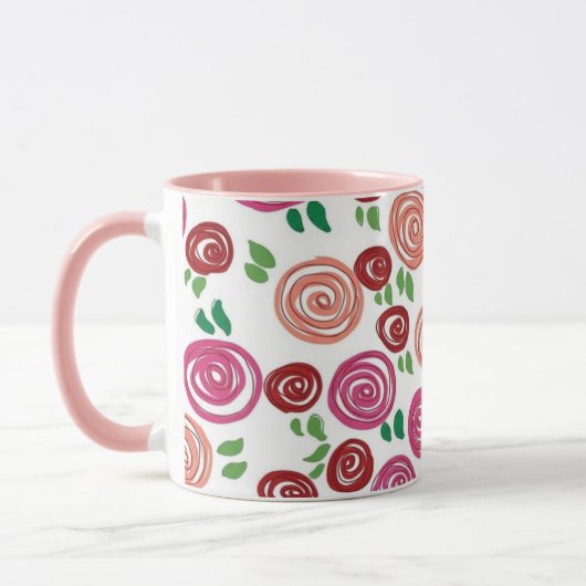 Tagtraum Rosen Tasse (Links)