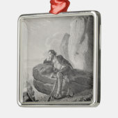 Tagträume Silbernes Ornament (Links)