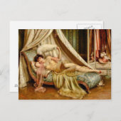 Tagträumend - Vintag Postkarte (Vorne/Hinten)