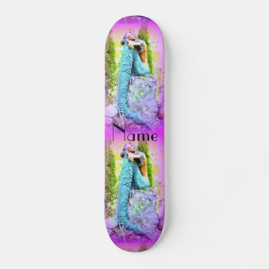 Tagträumende Meerjungfrau-Skateboard Skateboard (Vorderseite)