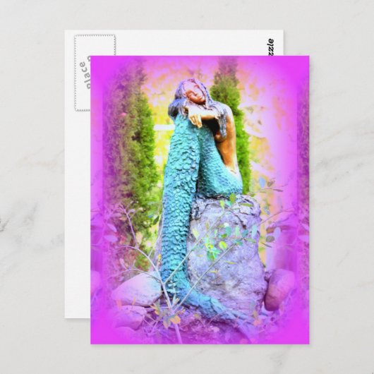 Tagträumende Postkarte (Vorne/Hinten)