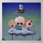 Tagträumer Kunstdruck Poster (Vorne)