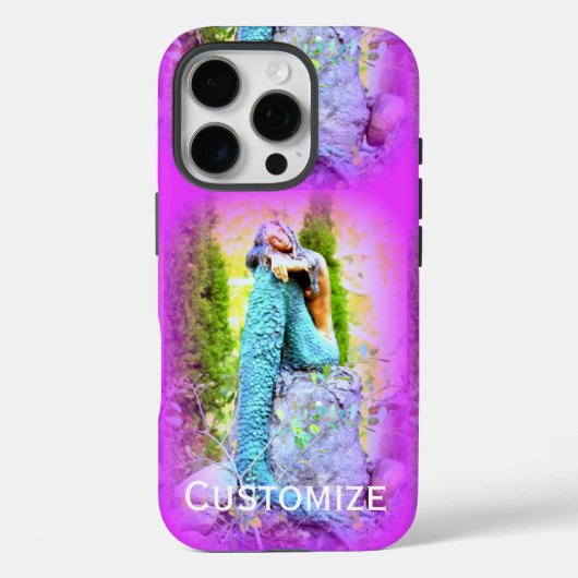 Tagträumerei mit Meerjungfrau Case-Mate iPhone Hülle (Rückseite)