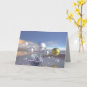 Tagtraumkarte Karte (Gelbe Blume)