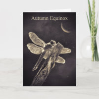 Tagundnachtgleiche Herbst Mabon mit Libelle