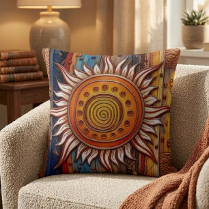 Tagundnachtgleiche-Mandala-Sonne Kissen