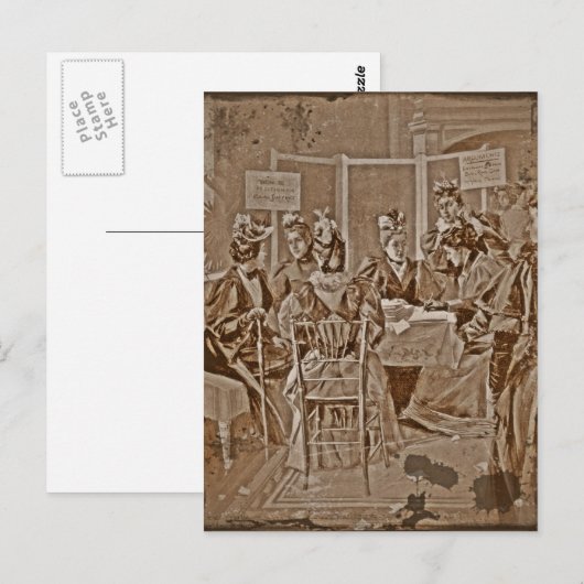 Tagung der Bewegung des Sufums Postkarte (Vorne/Hinten)