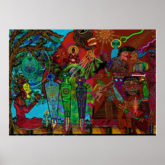 Tagung der interdimensionalen Master Poster (Vorne)