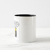 TAGUNG DER OM (BATTERIE) ZWEIFARBIGE TASSE (Mittel)