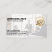 Tagung des Unternehmensteams Visitenkarte (Vorderseite)