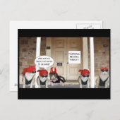 TAGUNG IN TOWNHALL POSTKARTE (Vorne/Hinten)