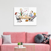 Tagung Leinwanddruck (Insitu (Wohnzimmer))