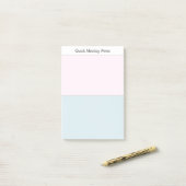 Tagungsnotizen Post-it Klebezettel (Auf Schreibtisch)