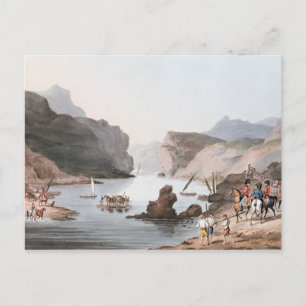 Taguspass in der Villa Velha im Postkarte