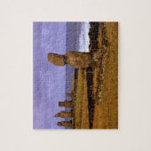 Tahai Platform Moai Statue Abstrakt Ostern Puzzle (Vertikal)