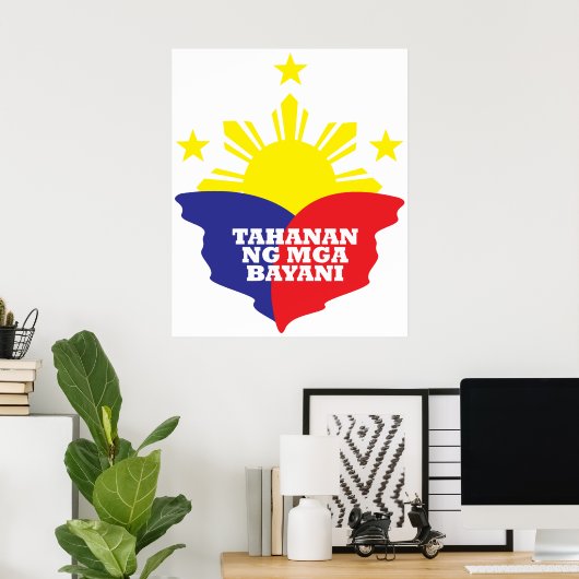 Tahanan Ng Mga Bayani Poster (Heimbüro)
