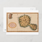 Tahiti 1769 postkarte (Vorne/Hinten)