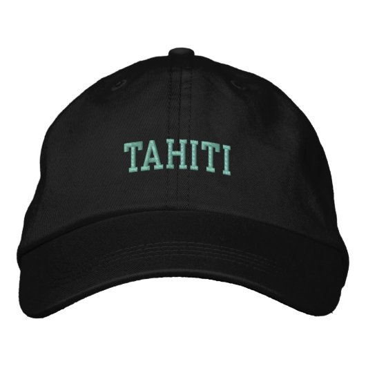TAHITI 1 Cap Bestickte Baseballkappe (Vorderseite)