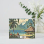 Tahiti (2) postkarte (Stehend Vorderseite)
