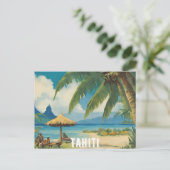 Tahiti (4) postkarte (Stehend Vorderseite)
