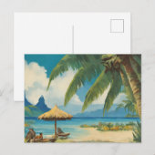 Tahiti (5) postkarte (Vorne/Hinten)