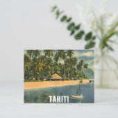 Tahiti (6) postkarte (Stehend Vorderseite)
