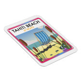 Tahiti Beach st Tropez Magnet (Rechte Seite)