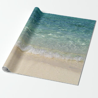Tahiti Blue Tropical Water Geschenkpapier