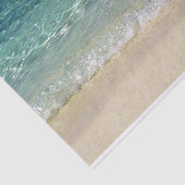 Tahiti Blue Tropical Water Seidenpapier (Ausschnitt)