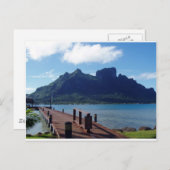 Tahiti - eine andere Ansicht Postkarte (Vorne/Hinten)