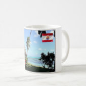 Tahiti - Französisch-Polynesien - Kaffeetasse (VorderseiteRechts)