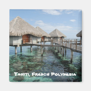 Tahiti, Französisch-Polynesien Magnet