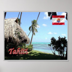 Tahiti - Französisch-Polynesien - Poster