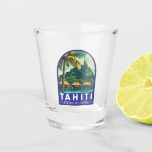 Tahiti Französisch-Polynesien Reisen Schnapsglas