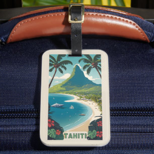 Tahiti Gepäckanhänger