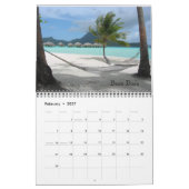 Tahiti-Kalender 2008 oder 2009 Kalender (Feb 2027)