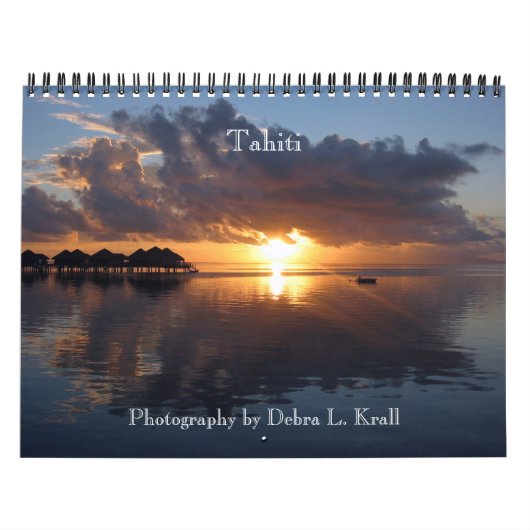 Tahiti-Kalender Kalender (Titelbild)