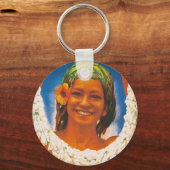 Tahiti ~ La Perle du Pacifique Schlüsselanhänger (Vorderseite)