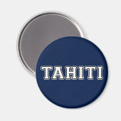 Tahiti Magnet (Vorderseite/Rückseite)