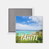Tahiti Magnet (Vorderseite/Rückseite)